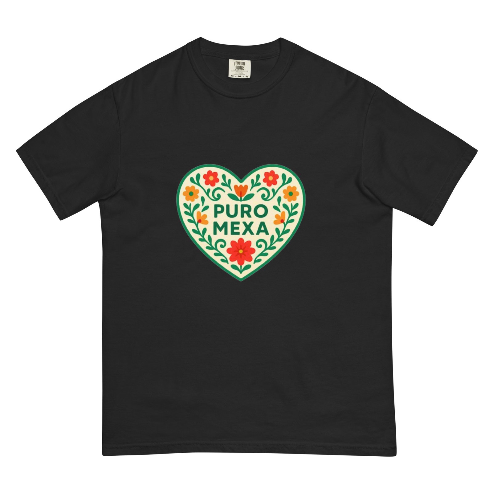 Camiseta gruesa teñida unisex